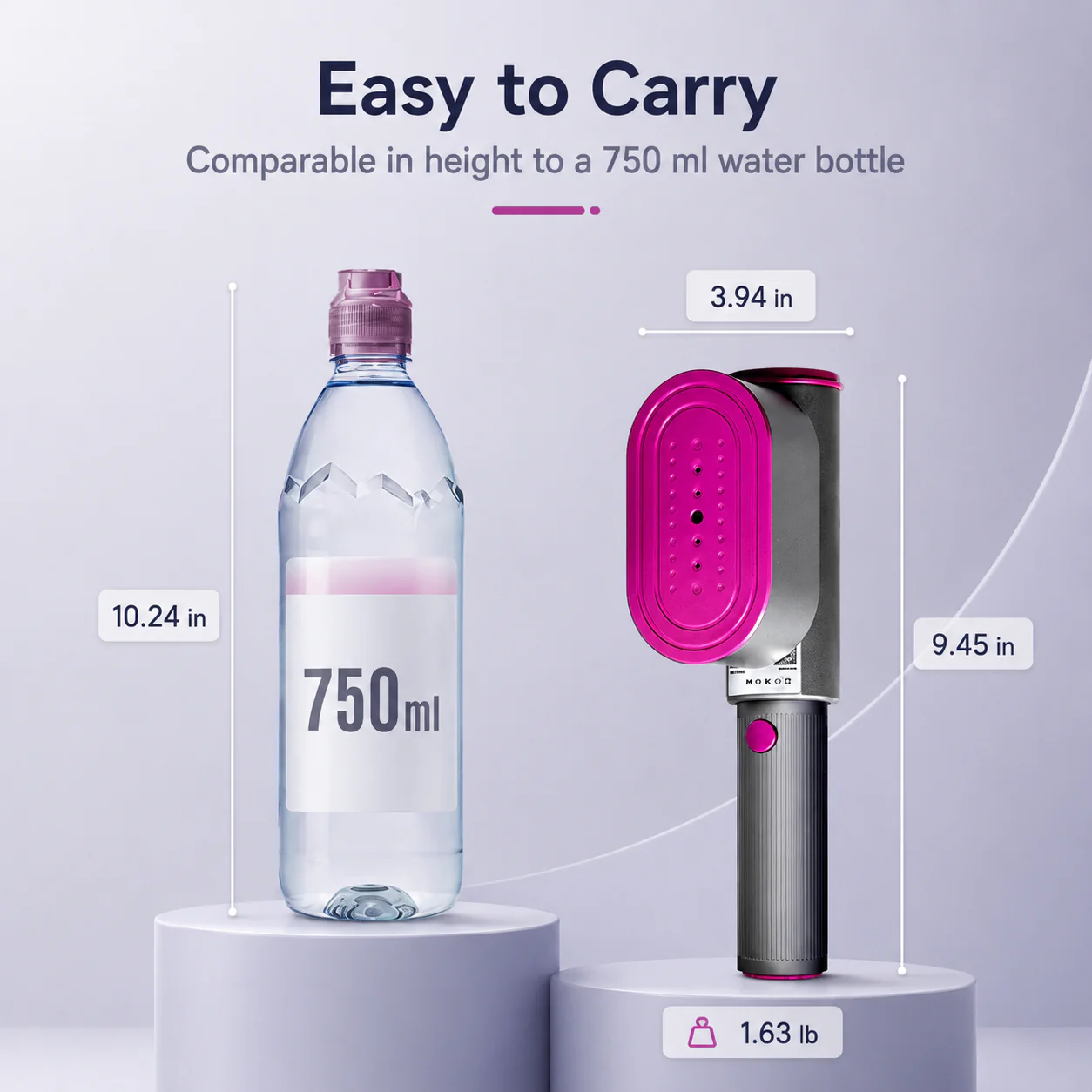[GOLD] FlexSteam 2-in-1 Travel Steamer Iron - Image 9
